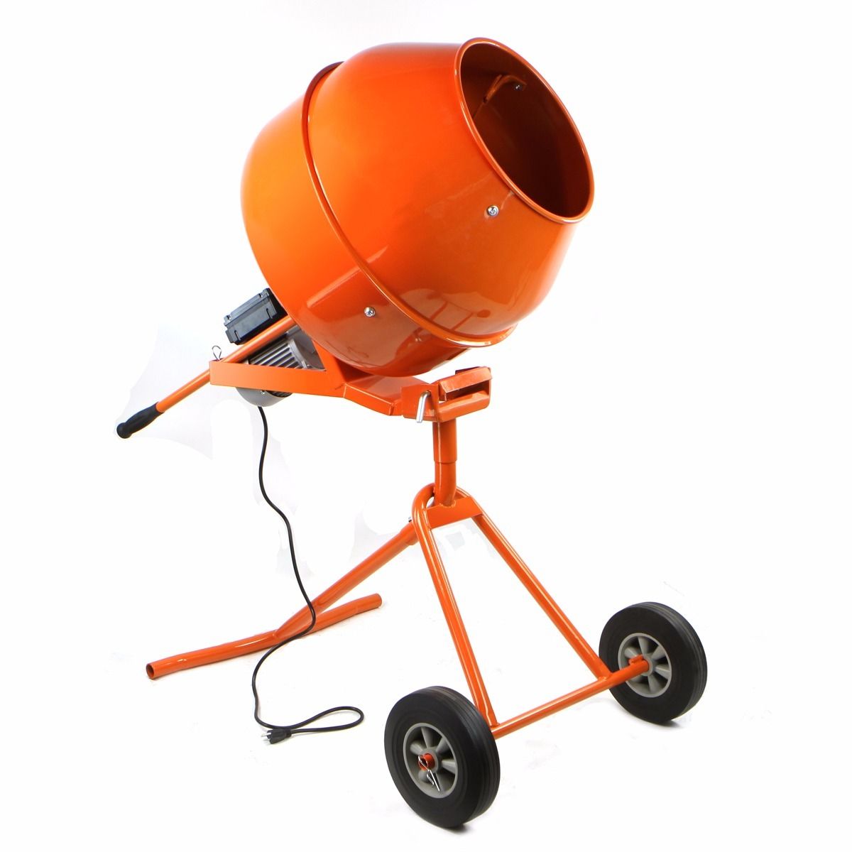 CONCRETE MIXER / CEMENT MIXER 8 Cu ft TRI STAND ROTARY TYPE – Build